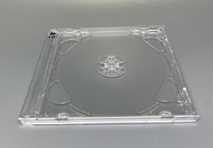 10 PCS New Quality 10.4mm Double (2) CD Jewel Cases w/Clear Tray, PSC36-2CDPRINT