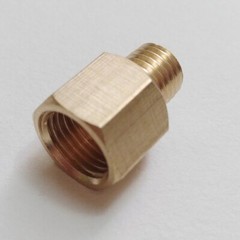 Fitting Reducer Metric M10 M10X1 Female to M8 M8X1 Male Gauge Meter Adapter M832