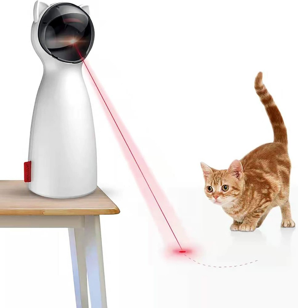 Cat Toy Automatic Rotating toy Pointer for Cats Pet Dog