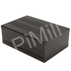 Aluminum Project Box Enclosure Case Electronic DIY 150x105x55mm Black US Stock