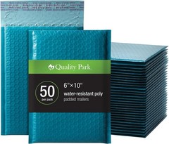 50PC plastic padded poly Bubble Mailers 6 X 9 Shipping Envelopes shipping bags
