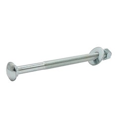 3/8″-16 x 7″ Zinc Carriage Bolt Kit w/ Nuts, Partial Thread – Qty 25