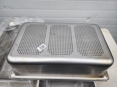Lot 5 Vollrath 90053 Model-“Super Pan 3″-Full Size x 6” D Perforated Food Pans