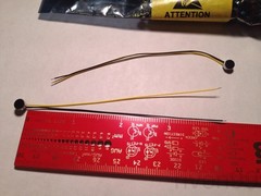 LOT OF 2 Panasonic Omnidirectional Back Electret Condenser Microphone, WM-62K