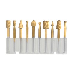 Tungsten Carbide Burr Bit Set For Dremel Rotary Tool Cutting Carving Routing Bur