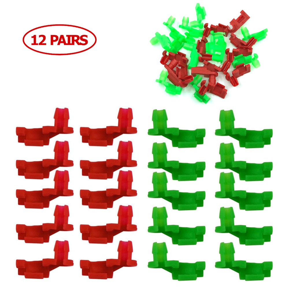 12pair Tailgate Handle Rod Clip Tail Gate Assembly Door Lock Retainer Clips Com