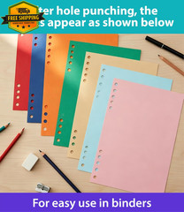 Junk Journal Loose Leaf Paper 100 Sheets 8.5×5.5in Vintage Scrapbook A5 Set