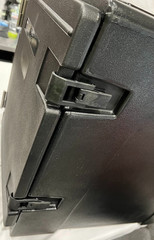 Choice Black Front Loading Insulated Food Pan Carrier-5 Full Size Pan Capacity