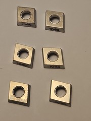 CERATIP (7) CPMH-321 GRADE: TC-50 CERMET INSERTS LOT1304