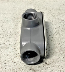 NEW Lot Of 10 Eaton Crouse Hinds E121488 3/4″ Conduit Body Cover 7.3 Cu In 233C
