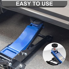 Moibunka Universal Floor Jack Rubber Pad, Cross Beam 1 PACK, Black