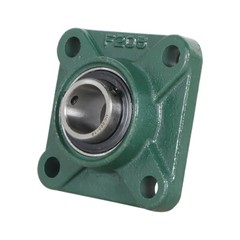 10 Pack UCF205-16 Pillow Block Flange Bearing 1″ Bore 4 Bolt Solid Base