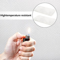 2 Packs 6 Oz 12 Feet X 50 Inches Fiberglass Cloth E Glass Plain Weave