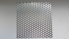 1/2″ HOLE ALUMINUM PERFORATED METAL–10-1/2″ X 12″