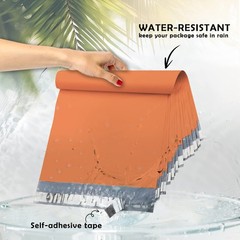 Yens Poly Mailers 14.5X19 100 Pack Orangestrong Self Seal Adhesive Envelopes