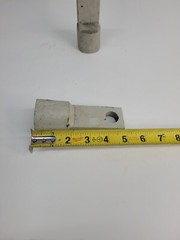 Air Cylinder Clevis Rods Heavy Duty 3/4 Pin Hole 3/4 Thread Qty 1 Yellow Gray b4