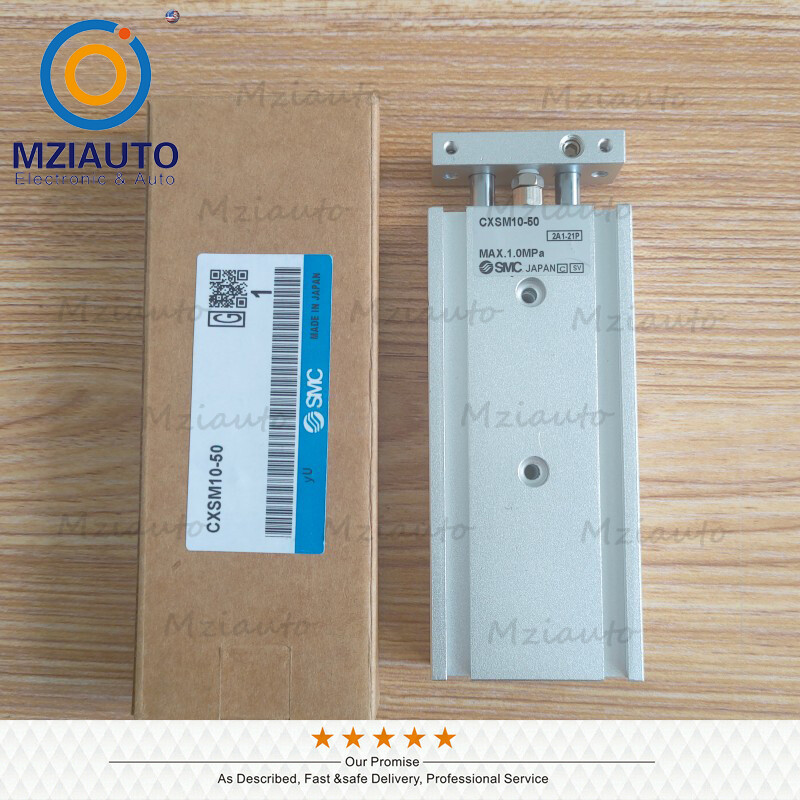 Dual Rod Guided Pneumatic Air Cylinder For SMC CXSM10-50 CXSM1050 US Shipping