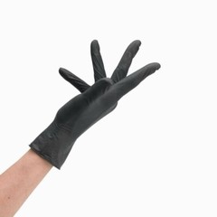 100pc Disposable modified PVC synthetic mixed nitrile composite protective glove