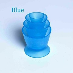 4 Pc/Set Dental Flexible Silicone Dappen Dish Mixing Cup No-Stick Bowl 7/20/40ml