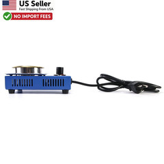 QWORK Solder Pot 150W 110V 50mm Soldering Bath 500g Titanium Plate FROM USA