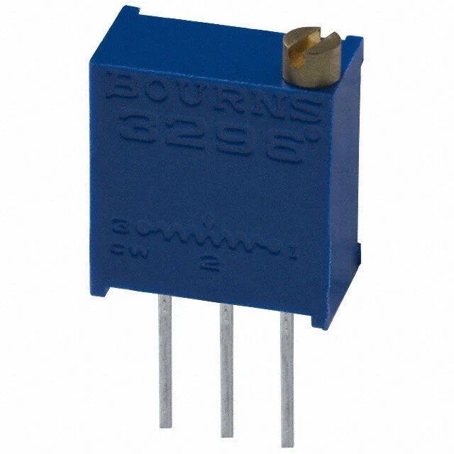 10pcs Bourns 3296W-1-100LF Resistor Variable Speed 10ohm .5W 10% 100ppm Top