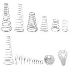 Cone Springs Conical Compression Spring Pressure Wire Dia 0.4-2mm Stainless A2