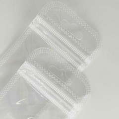 Clear/Frosted/Striped/White Flat Plastic QuickQlick™Storage bags for Craft Items