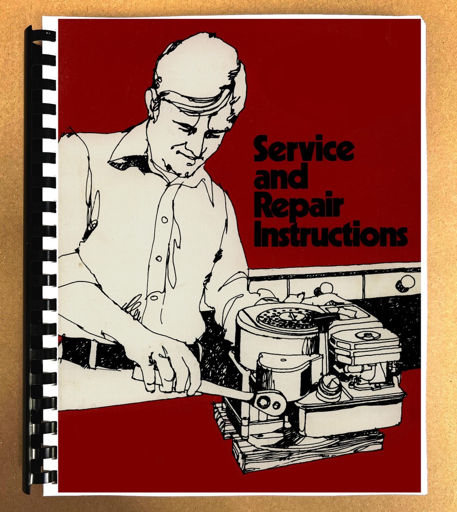 Briggs & Stratton 140000 170000 171700 Series 1 Cylinder Engine Service Manual