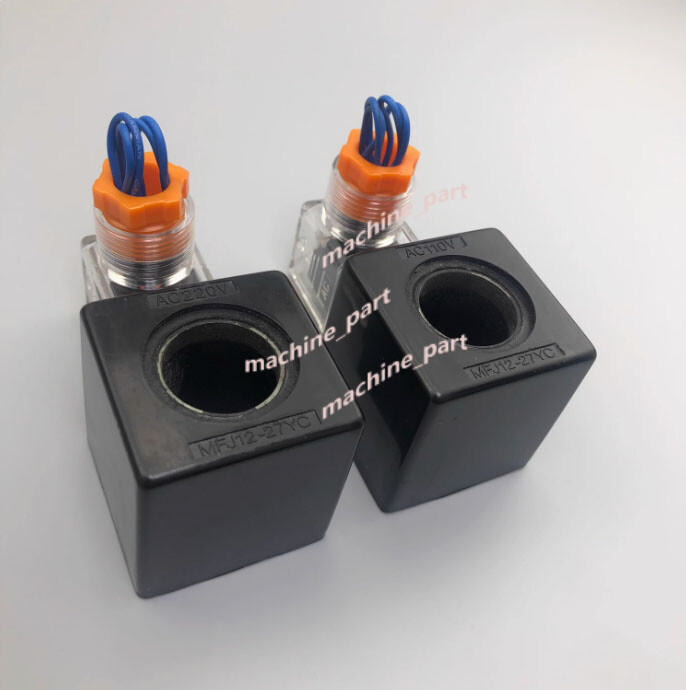 1PC Hydraulic Solenoid Valve Coil MFJ12-27YC MFJ12-54YC Inner Hole 22mm / 26mm