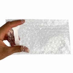 UOFFICE 250 Clear Bubble Out Bags 4 x 5.5″ – #1 Wrap Envelopes