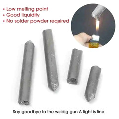 Low Temperature Welding Rods Aluminum Magic Flux Cored Brazing Wire 10pcs