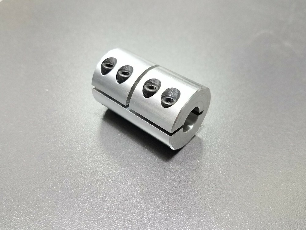 1/2″ X 1/2″ 12.7MM Rigid Clamp Shaft Coupling Double Length CNC Mill Stepper