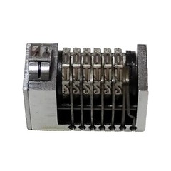 Rotary 6 Digit Numbering Machine 4X8 Backward Printing For Printer Letterpress