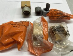 Treasure trove of Wiremold Boxes & Fittings Tan/buff