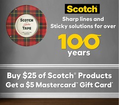 Scotch 0.75-in x 66.0-ft Vinyl Electrical Tape Black 5 -Pack
