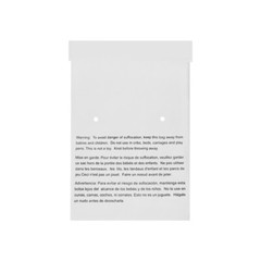 5 14×18 EcoSwift Self Seal Suffocation Warning Clear Poly Bags Free Shipping