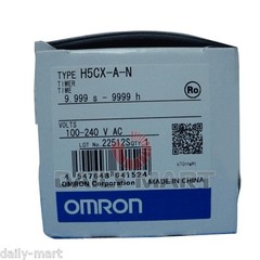 OMRON H5CX-A-N H5CXAN 100-240VAC Timer Original New in Box NIB Free Ship