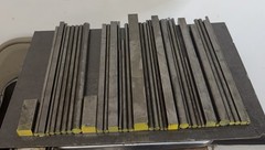 1018 Steel Bar Stock Lot – Round & Square – 34 PCS – 21.50 LB Total