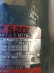 Baldor Reliance Industrial Motor 208-239⚡ 1725RPM, 3/4 HP, 60HZ NEW-FREE SHIP!