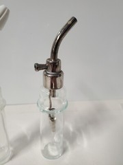 (2) Glass Nasal Atomiser Nose ( unknown brand ) as shown