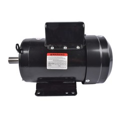 5 HP 1 Phase Electric Compressor Motor 60 HZ Steel Base-Mounted Permanent Magnet