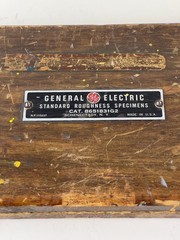 General Electric Standard Roughness Specimens Surface Finish Comparator Set GE