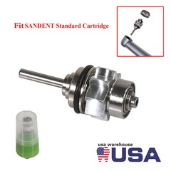 10pcs SANDENT NSK PANA MAX Style Dental High Speed Handpiece Push Button 4 Hole