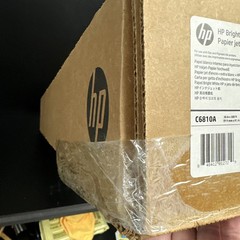 HP C6810A Bright White Inkjet Large Format Paper 4.7 mil 36″ x 300′ ft, 1 Roll