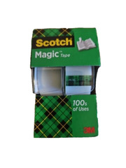 Scotch Magic Tape 2 rolls of 3/4 Inch X 300 Inches