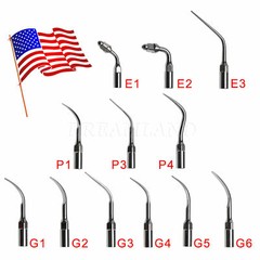 5* Dental Ultrasonic Piezo Scaler Insert Tips Scaling Perio Endo Fit EMS WOODPEX