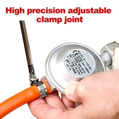 130pcs Adjustable Hose Clamps Worm Gear Stainless Steel Clamp Assortment set