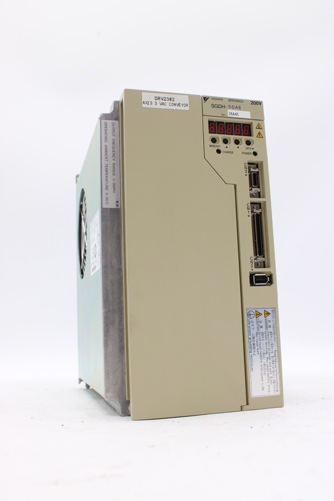 Yaskawa Electric SGDH-50AE Sigma II Series 3-Phase AC Servo Drive