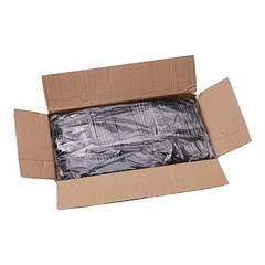 Boardwalk FORKHWBLA Heavyweight Polystyrene Fork Cutlery – Black (1000/Ct) New