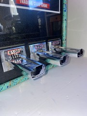 $1 Vend Teal 3 Column Sticker Tattoo Pokemon Card Vending Machine TCG Working